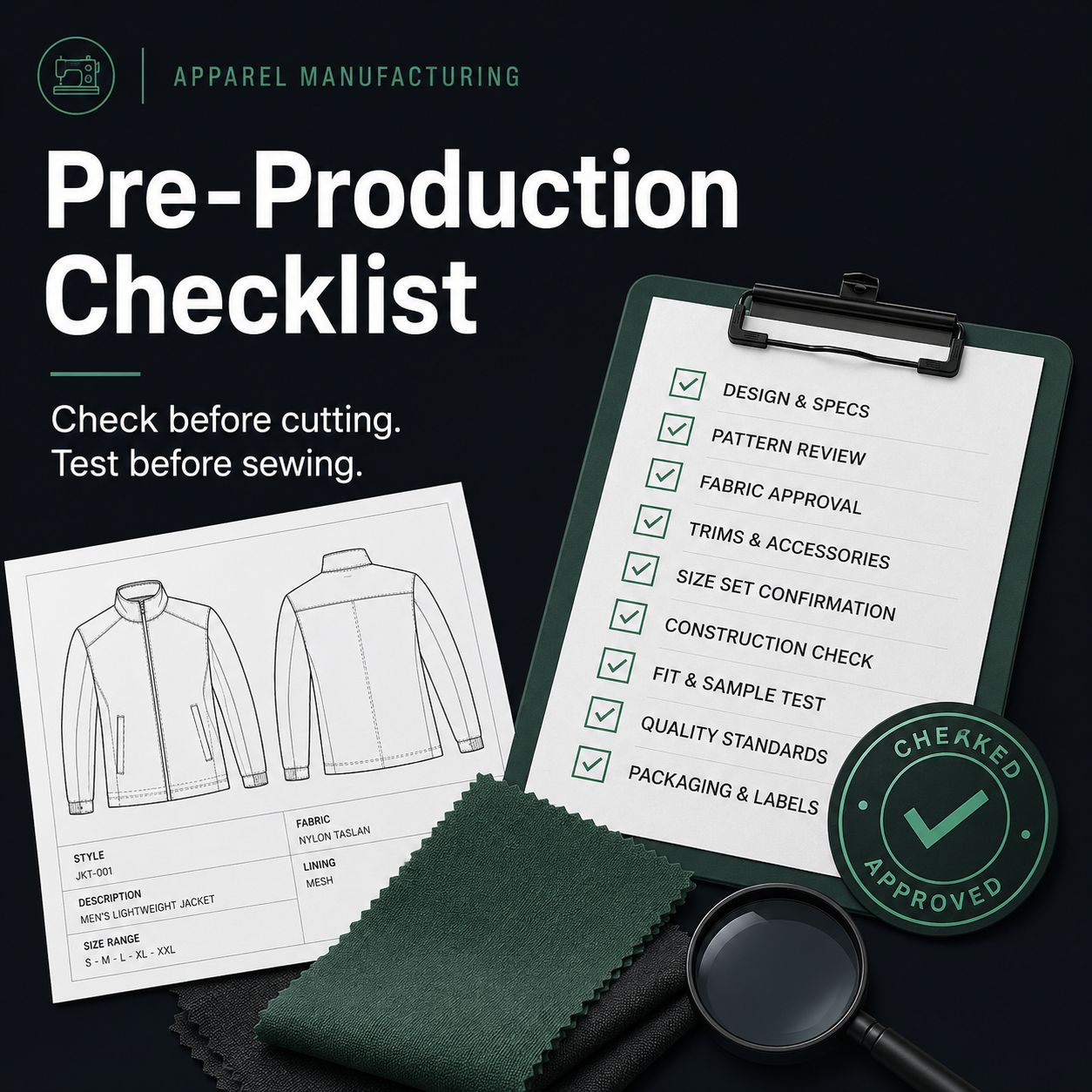 Pre Production Checklist article